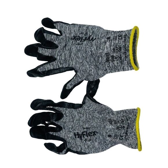 Ansell Gray Hyflex 11-801 Industrial Safety Gloves - Picture 6 of 14